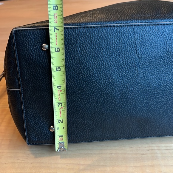 LODIS Bliss Pebbled Leather Tote Handbag Purse - Picture 9 of 10